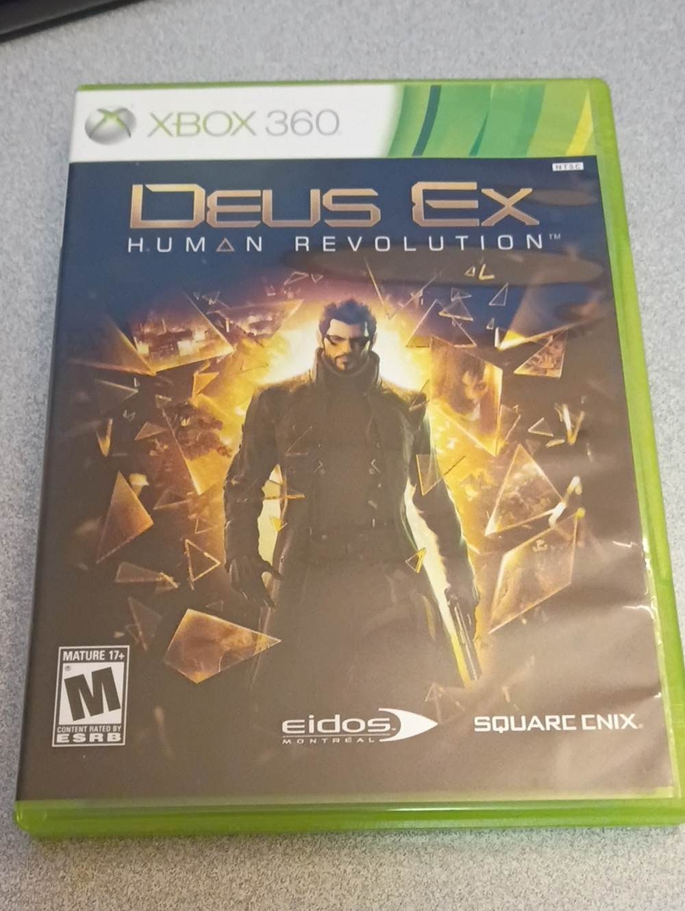 Deus Ex: Human Revolution - Microsoft Xbox 360 - Cib Complete (Square Cnix)